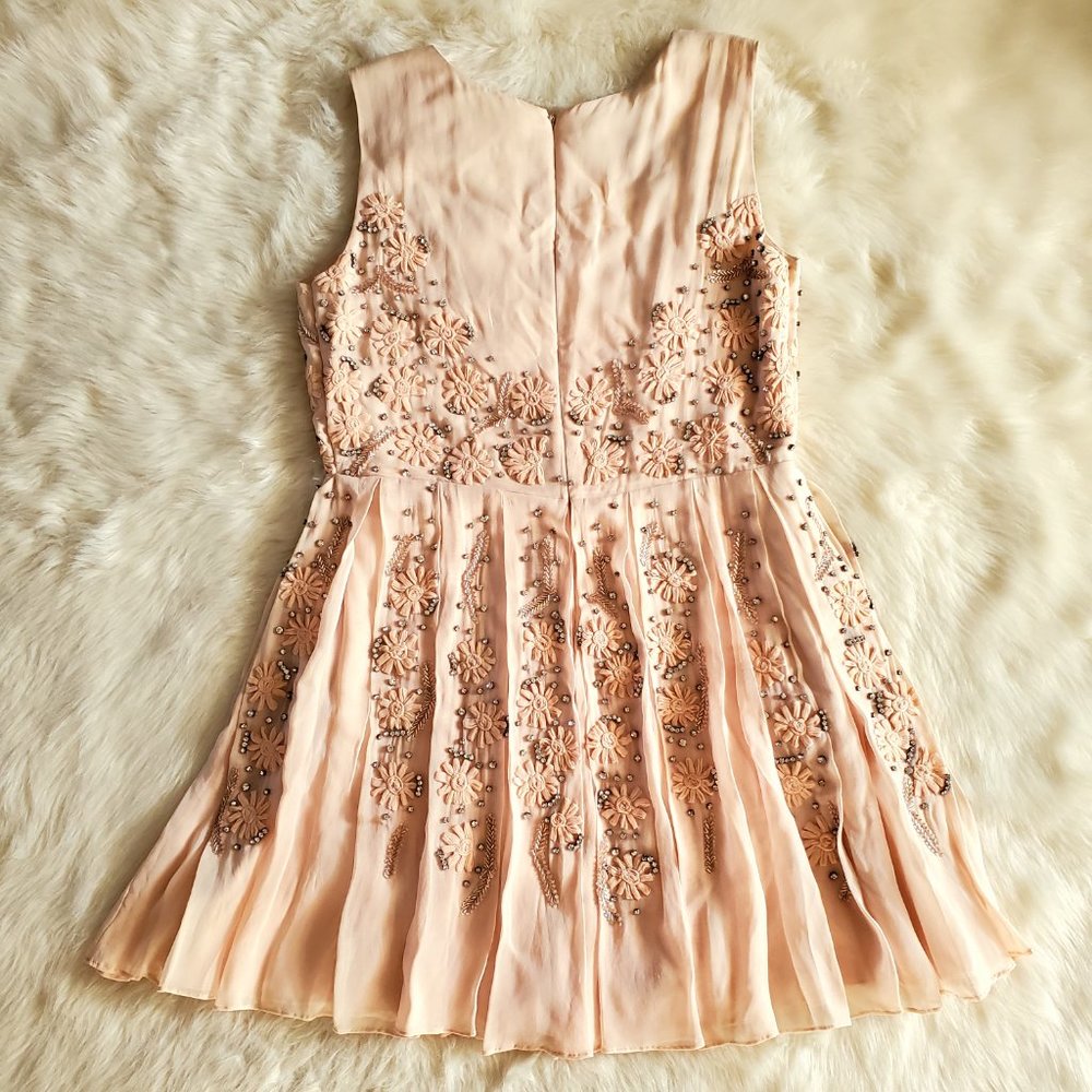 Jenny Yoo Collection Blaire Hand Embroidered/Embellished Dress in Blush … - Picture 6 of 16